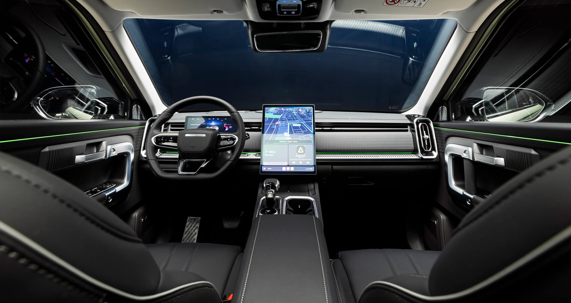 Jaecoo7 - interiér černý